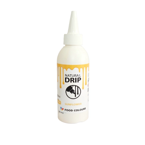 Polewa Czekoladowa Drip Sos Na Tort Deser Monoporcje ŻÓŁTY 100ml
